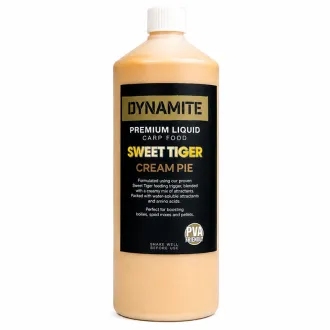 Dynamite Baits Liquid Carp Food Sweet Tiger Cream Pie 1 l