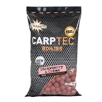 Dynamite Baits Carptec Boilies 1,8 kg Strawberry & Cream - 15 mm