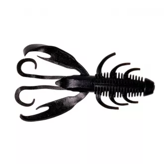 Zeck Fishing Edward 8,9 cm Just Black - 5 Stück