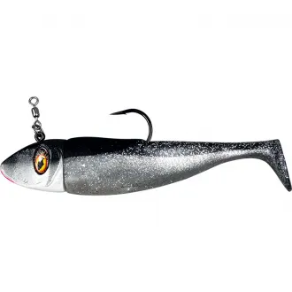 Dieter Eisele Tiefgänger 28,5 cm mit Twitcher 295 g Schwarz/Silber mit Orange