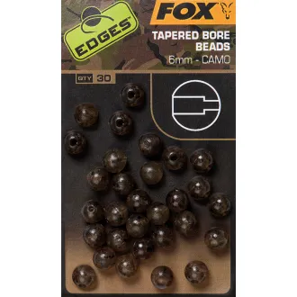 FOX Edges Camo Tapered Bore Beads 6 mm