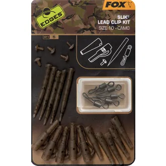 FOX Edges Camo Slik Lead Clip Kit Size 10