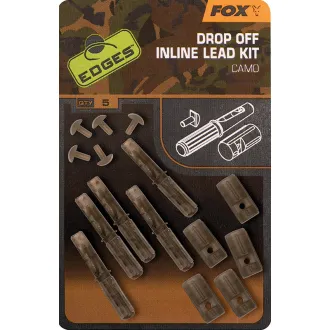FOX Edges Camo Drop Off Inline Lead Kits