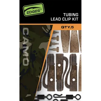 FOX Edges Tubing Leadclip Kit Camo