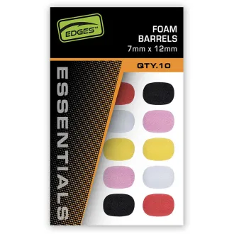FOX Edges 7x12 mm Foam Barrels Mixed Colour