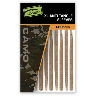 FOX Edges Camo XL Anti Tangle Sleeves 15 Stück
