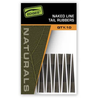 FOX Edges Naturals Naked Line Tail Rubbers 10 Stück