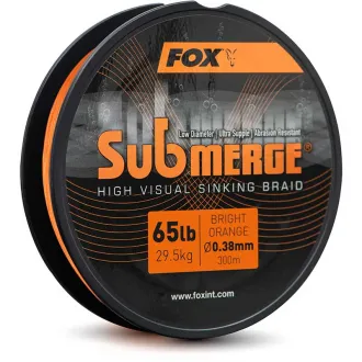 FOX Submerge Orange Sinking Braid 600 m 0,20 mm 35 lb 15,8 kg