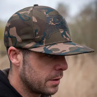 FOX Camo Flat Peak Snapback Cap