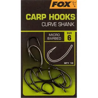 FOX Carp Hooks Curve Shank Size 2