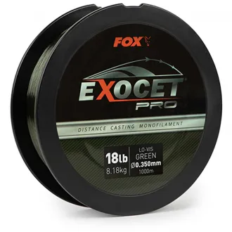 FOX Exocet Pro Low Vis Green 1000 m 0,35mm 18lb 8,18kg