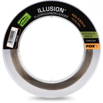 FOX Illusion Leader 50 m 40 lb 18,2 kg 0,60 mm Naturals Green
