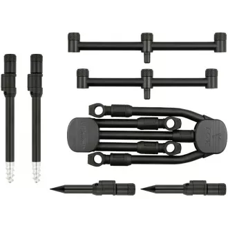 FOX Black Label QR 3 Rod Pod Complete
