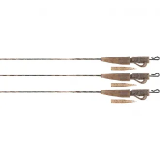 FOX Edges Camo Submerge Lead Clip Leader 30 lb 3 Stück