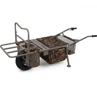 FOX Transporter 24 V Power Barrow incl. 2 x 9 Ah 12 V Batteries & Charger