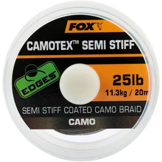 FOX Edges Camotex™ Semi Stiff Coated Camo Braid 20 m 20 lb