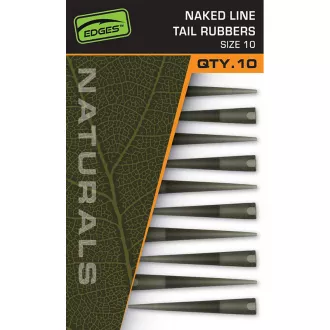 FOX Edges Naturals Naked Line Tail Rubbers Size 10