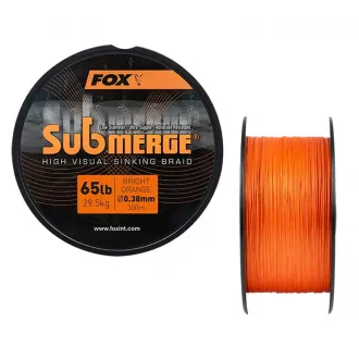 FOX Submerge Orange Sinking Braid 300 m 0,38 mm 29,5 kg