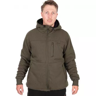 FOX Collection Sherpa Jacket Green & Black