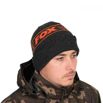 FOX Collection Beanie Black & Orange