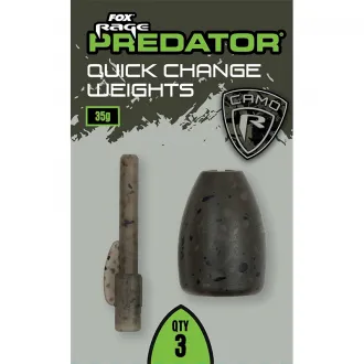 FOX Rage Predator Camo Quick Change Weights 35 g