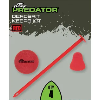 FOX Rage Predator Deadbait Kebab Kit Red