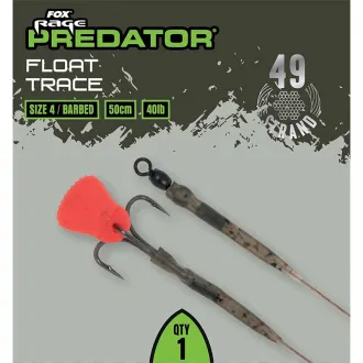 FOX Rage Predator Float Trace 50 cm Size 4 Barbed 40 lb