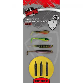 FOX Rage Drop Shot Micro Ready Rig Size 8
