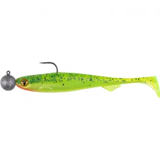FOX Rage Loaded Slick Shad 11 cm UV Lemon Tiger 1 Stück