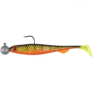FOX Rage Loaded Slick Shad 11 cm UV Natural Perch 1 Stück