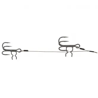 FOX Rage Strike Point Double Stinger 10/5 cm Sz 6/8 - 6 kg - 2 Stück