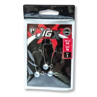 FOX Rage Jig Head X Size 4/0 - 15 g - 3 Stück