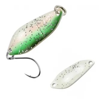 FTM Spoon Strike 2,1 g Grün Weiß mit Glitter Lumi/Weiß mit Glitter