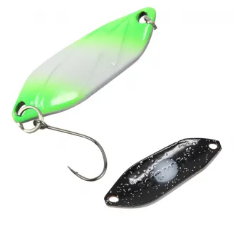 FTM Spoon Strike 2,1 g Neon Grün Lumi/Schwarz mit Glitter Lumi