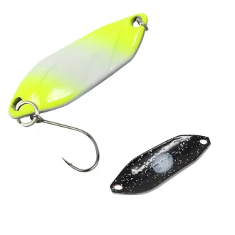 FTM Spoon Strike 2,1 g Neon Gelb Lumi/ Schwarz mit Glitter Lumi