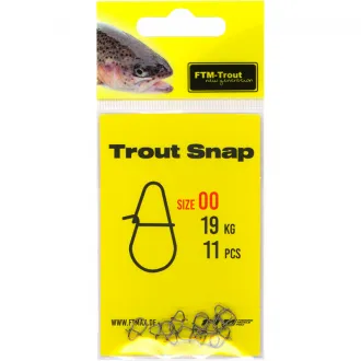 FTM Trout Snap Gr. 00 19 kg 11 Stück