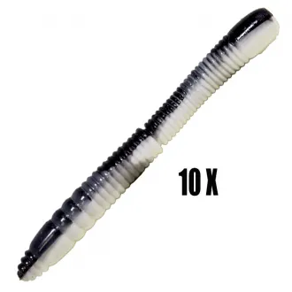 FTM Omura Baits Wurmy Käse 6,5 cm Schwarz/Weiß