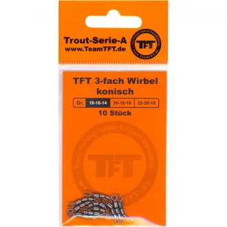 FTM 3-fach Wirbel Konisch Gr. 18-16-14 Inhalt 10 Wirbel