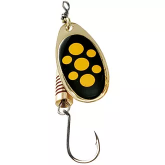 Effzett Spinner Einfachhaken 3 g Blacky