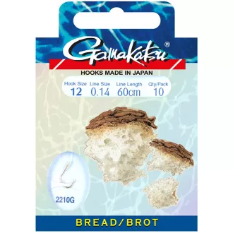 Gamakatsu BKD-2210G Bread 60 cm - 0,16 mm - 10