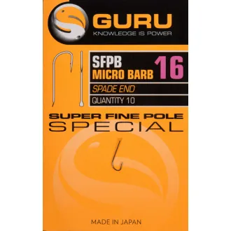 Guru Super Fine Pole Special Hook Barbed 18