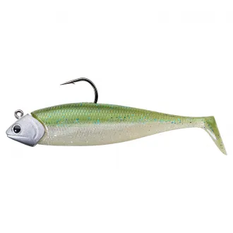 Illex Nitro Shad 90 und Head 10 g Green Sprat