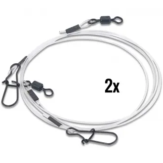 Iron Claw Fluorocarbon Spin Leader 2 Stk 50 cm 9,64 kg