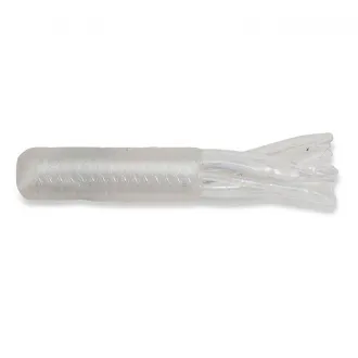 Iron Claw Moby Tube 6,5 cm Pearl White Luminos