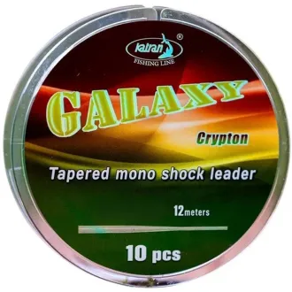 Katran Galaxy Crypton Tapered Leader 12 m x 10 Stk 0,28-0,47 mm