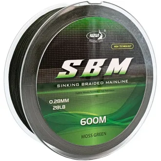 Katran SBM Sinking Braided Mainline Moss Green 0,28 mm 12,7 kg 600 m