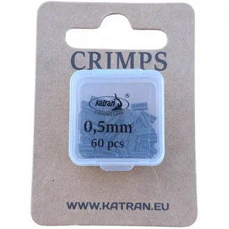 Katran Crimps 0,50 mm 60 Stück