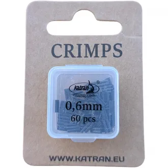 Katran Crimps 0,60 mm 60 Stück