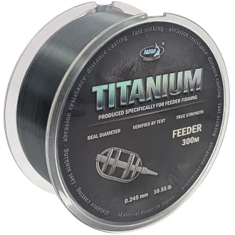 Katran Fishing Line Titanium Feeder 300 m 0,215 mm 8,35 lb