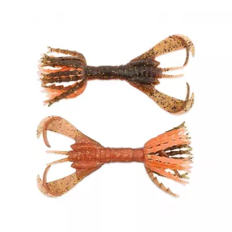 Keitech Hyper Spider 3,2" Green Pumpkin Orange Gold